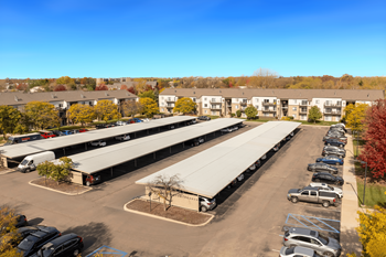 Ample surface parking & garage options